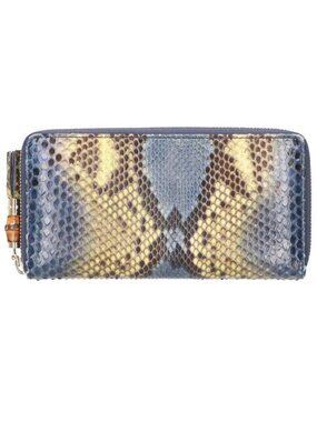 Gucci Exotic Cles the Round Zip Wallet